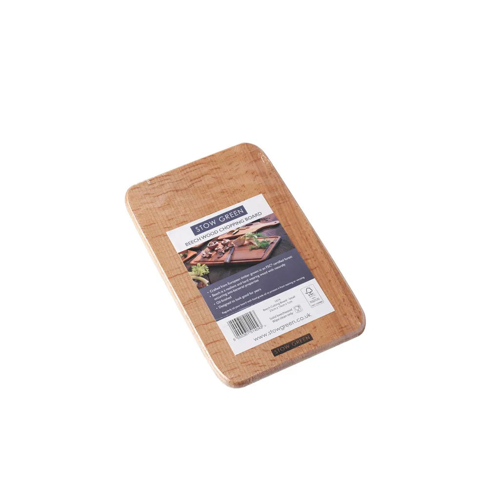 Stow Green Beechwood Chopping Board Small 23x15x1cm
