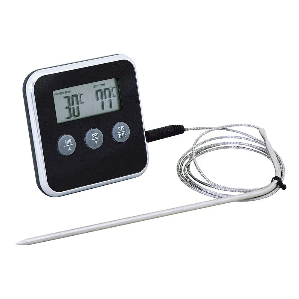 Eddingtons Digital Timer With Meat Thermometer Probe