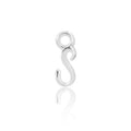 Permanent Jewellery Sterling Silver Initial Charm S