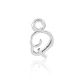 Permanent Jewellery Sterling Silver Initial Charm Q