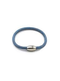 Aqua Beach Recycled Plastic Bracelet Blue Small