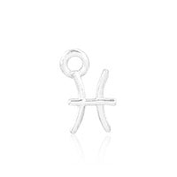 Permanent Jewellery Sterling Silver Horoscope Charm Pisces