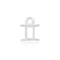Permanent Jewellery Sterling Silver Horoscope Charm Gemini