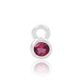 Permanent Jewellery Sterling Silver Birthstone Charm October