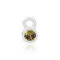 Permanent Jewellery Sterling Silver Birthstone Charm August