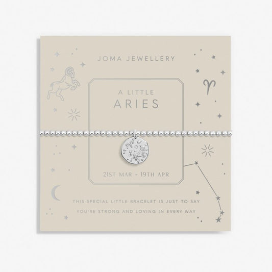 Joma Jewellery Star Sign A Little Aries Silver Plated Bracelet