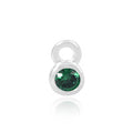 Permanent Jewellery Sterling Silver Birthstone Charm May