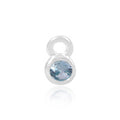 Permanent Jewellery Sterling Silver Birthstone Charm March