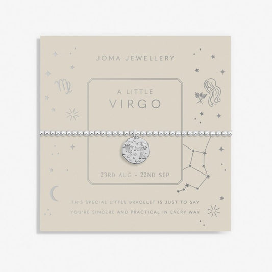 Joma Jewellery Star Sign A Little Virgo Silver Plated Bracelet