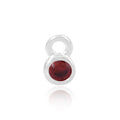 Permanent Jewellery Sterling Silver Birthstone Charm January