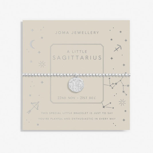 Joma Jewellery Star Sign A Little Sagittarius Silver Plated Bracelet
