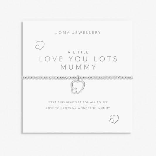Joma Jewellery A Little Love You Lots Mummy Silver Plated Bracelet