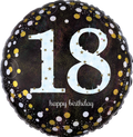 Anagram Sparkling Birthday 18 Foil Balloon