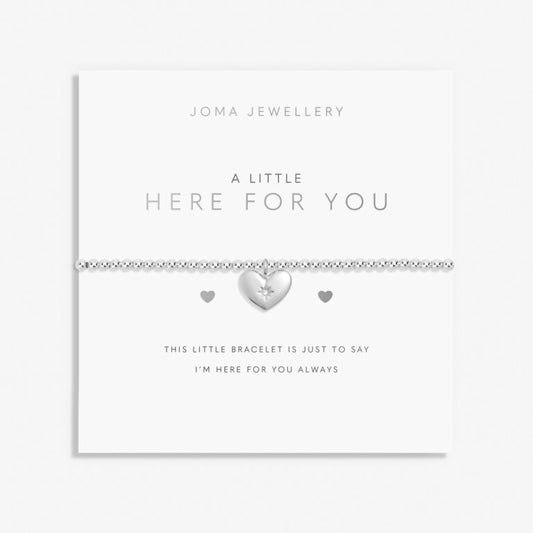 Joma Jewellery A Little Here For You Silver Plated Bracelet