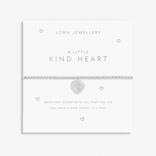Joma Jewellery A Little Kind Heart Silver Plated Bracelet