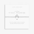 Joma Jewellery A Little Pinky Promise Silver Plated Bracelet