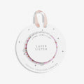 Joma Jewellery Children's Happy Little Moments Super Sister Silver Plated Bracelet