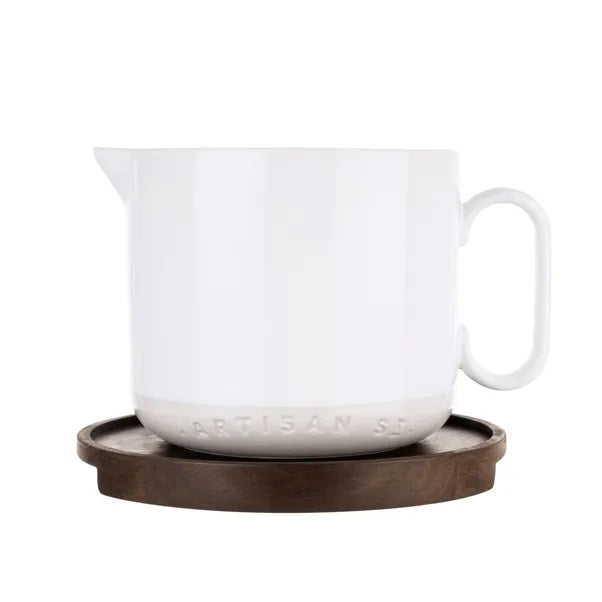 Artisan Street Sauce Jug With Coaster Large
