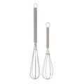 Just The Thing Mini Whisks Stainless Steel Set of 2