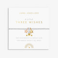 Joma Jewellery Children's A Little Three Wishes Silver Gold & Rose Gold Plated Bracelet