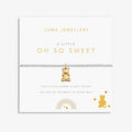 Joma Jewellery Children's A Little Oh So Sweet Silver And Gold Plated Bracelet