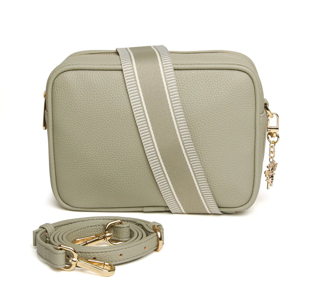 Alice Wheeler Soho Cross Body Bag Pistachio