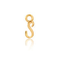 Permanent Jewellery 14ct Gold Vermeil Sterling Silver Initial Charm S