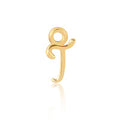 Permanent Jewellery 14ct Gold Vermeil Sterling Silver Initial Charm T