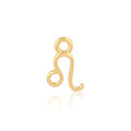 Permanent Jewellery 14ct Gold Vermeil Sterling Silver Horoscope Charm Leo