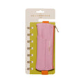 Designworks Vegan Leather Pen Pouch Pink And Orange