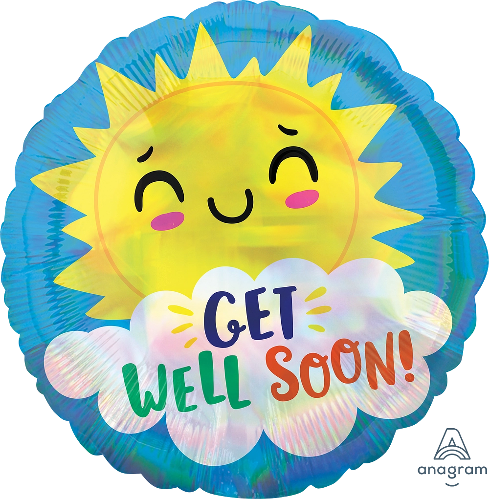 Get well sun 18”