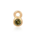 Permanent Jewellery 14ct Gold Vermeil Sterling Silver Birthstone Charm August