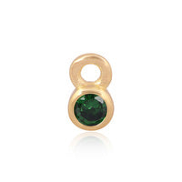 Permanent Jewellery 14ct Gold Vermeil Sterling Silver Birthstone Charm May