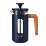 La Cafetière Pisa 3 Cup 350ml Stainless Steel  Cafetiere Navy