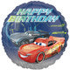 18 inch Cars 3 Happy Birthday Foil Balloon