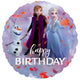 18 inch Frozen 2 Happy Birthday Foil Balloon