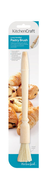X KitchenCraft Large Wooden Pastry/Basting Brush 25cm