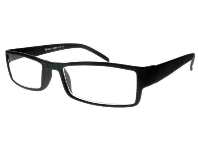 Reading Glasses Detroit Matt Black +1.00