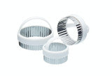 KitchenCraft Pastry Cutters Fluted Set of 3