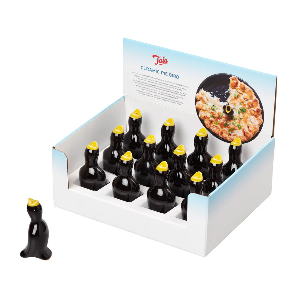 Tala Pie Funnel Black Bird Ceramic