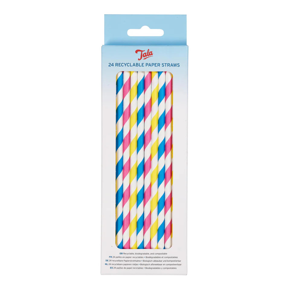 Tala Straws Pastel Paper