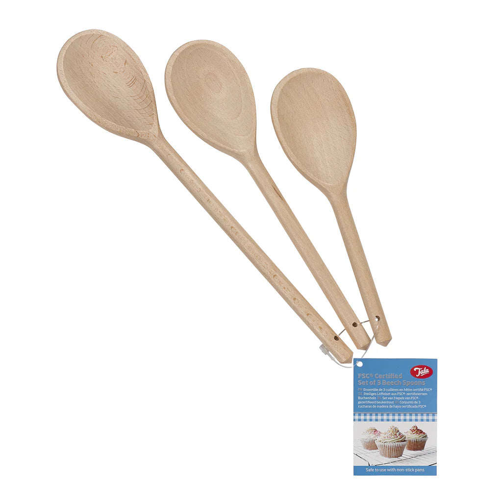 Tala Wooden Spoons Set of 3