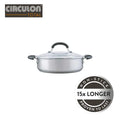 Circulon Total Casserole Shallow Stainless Steel 24cm 2.8L