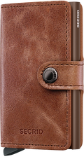 Secrid Miniwallet Vintage Cognac Brown