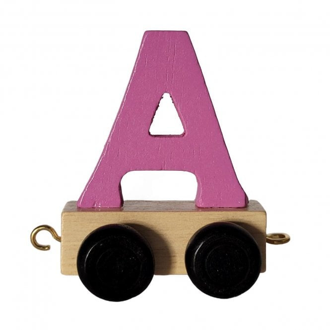 Ryan Town Alphabet Train Letter A Pink