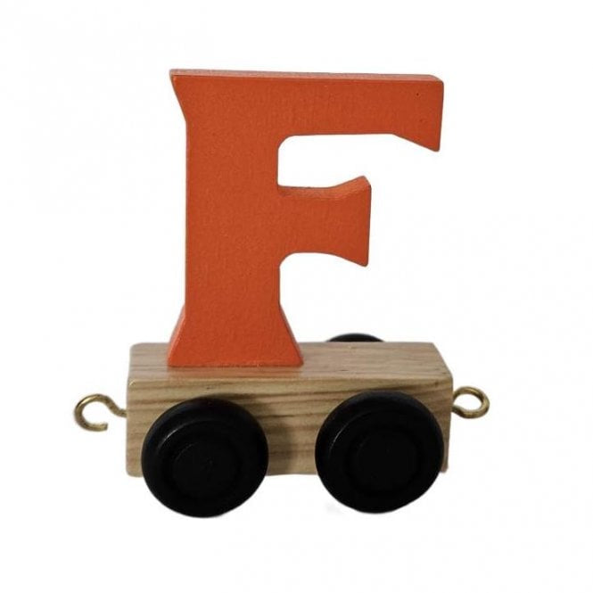 Ryan Town Alphabet Train Letter F Orange