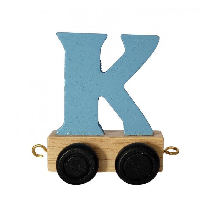 Ryan Town Alphabet Train Letter K Light Blue