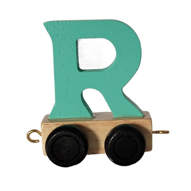 Ryan Town Alphabet Train Letter R Turquoise