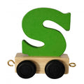 Ryan Town Alphabet Train Letter S Dark Green