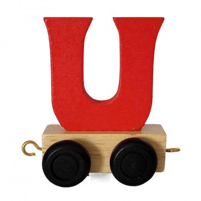 Ryan Town Alphabet Train Letter U Red